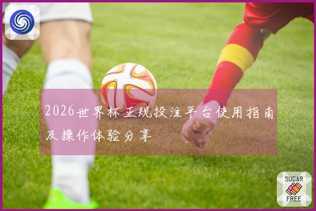 2026世界杯正规投注平台使用指南及操作体验分享